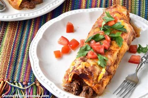 Shredded Beef Enchiladas Recipe Gonna Want Seconds