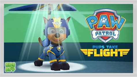 Paw Patrol Pups Take Flight Flying Time With Chase Best App For