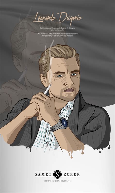 Hollywood Illustration | Leonardo DiCaprio on Behance