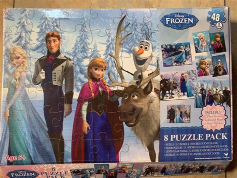 Frozen Puzzle, Hobbies & Toys, Toys & Games on Carousell