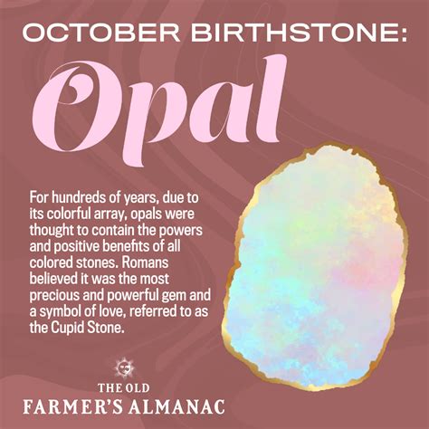 October Birthstones: Opal & Tourmaline | Color, Meaning, Symbolism ...