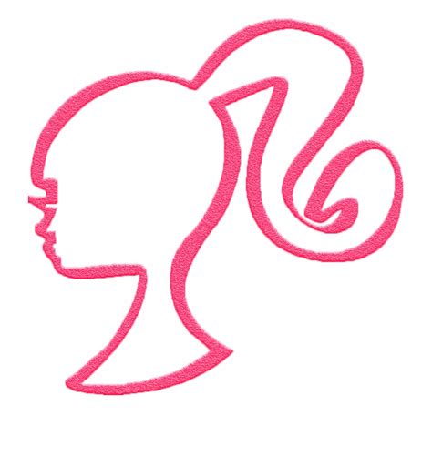 Free Barbie Head Silhouette, Download Free Barbie Head Silhouette png ...