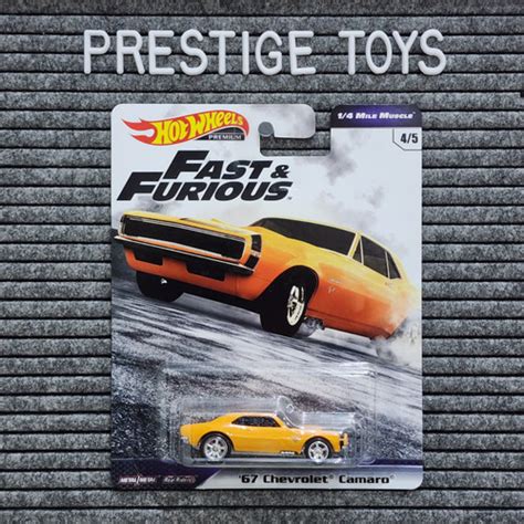 Jual Hotwheels Hot Wheels Premium Chevrolet Camaro Fast Furious Jakarta Utara