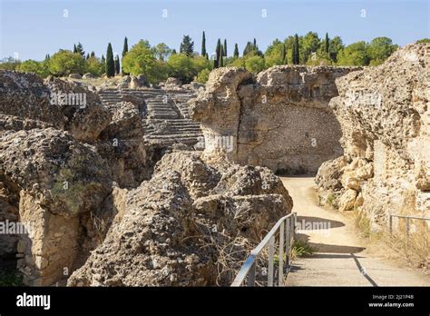 Behind The Walls Around The Amphitheater In Italica An Archaeological