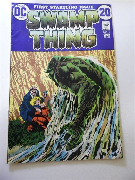 Swamp Thing 1 1972 1st Solo Swamp Thing FN Condition Comic Books