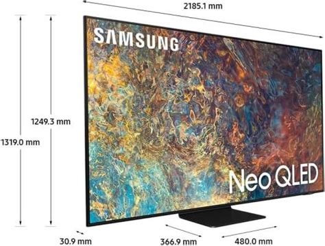 Samsung 98 Inch TV Neo QLED 4K Quantum HDR 32X Mini LED QA98QN90AAUXZN ...
