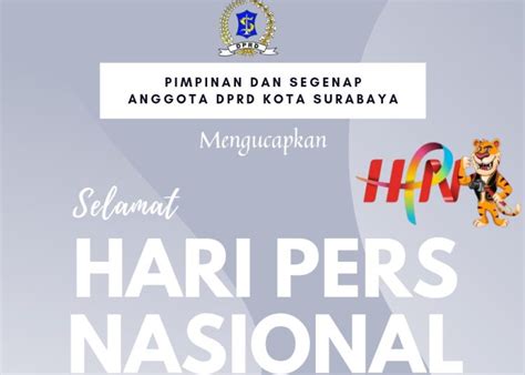 Pimpinan Dan Segenap Anggota Dprd Kota Surabaya Mengucapkan Selamat