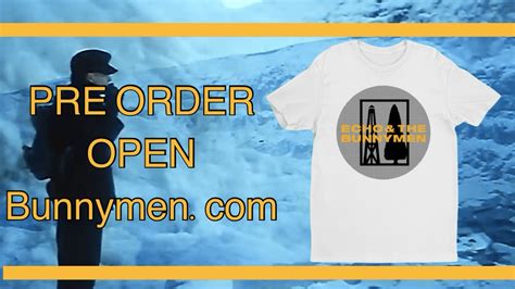 Echo and The Bunnymen | New merch drop