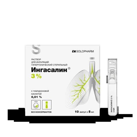 Ингасалин® состав, инструкция | Solopharm в России