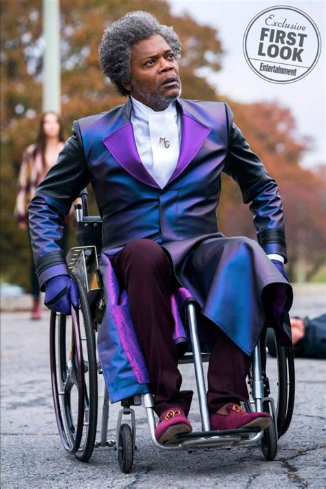 Glass First Look Samuel L Jackson Can Still Rock The Hell Out Of That Purple Suit