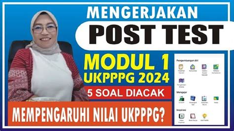 Kunci Jawaban Post Test Ppa Modul Ppg Daljab Tahap Di Pmm