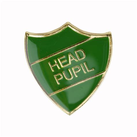 Head Pupil Enamel Badges School Merit Stickers