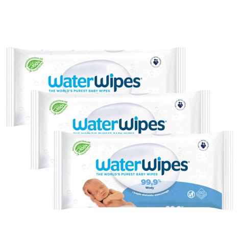 WaterWipes Chusteczki nawilżane dla Dzieci 180 szt 13429308785 Allegro pl