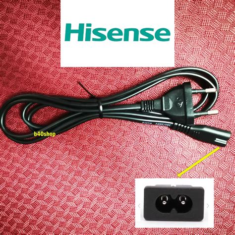 Hisense Compatible Led Lcd Tv Power Ac Cord Cable Wire Sirim Approved