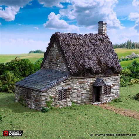 Dnd Crows Cottage Medieval House From King And Country Village