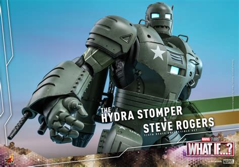 Hot Toys TMS 假如九頭蛇重踏者史蒂夫羅傑斯The Hydra Stomper and Steve Rogers 比例套裝組