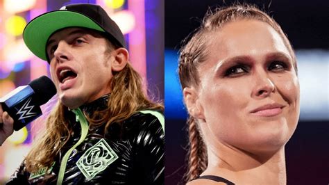 Ronda Rousey I Couldnt Respect You More For It Matt Riddle