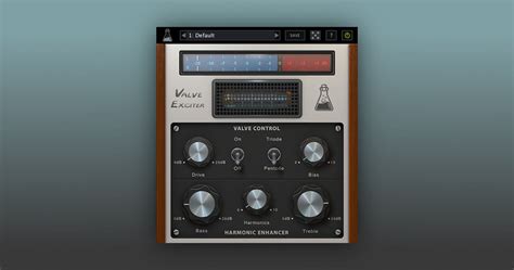 Valve Exciter Harmonic Enhancer Effect Plugin By AudioThing