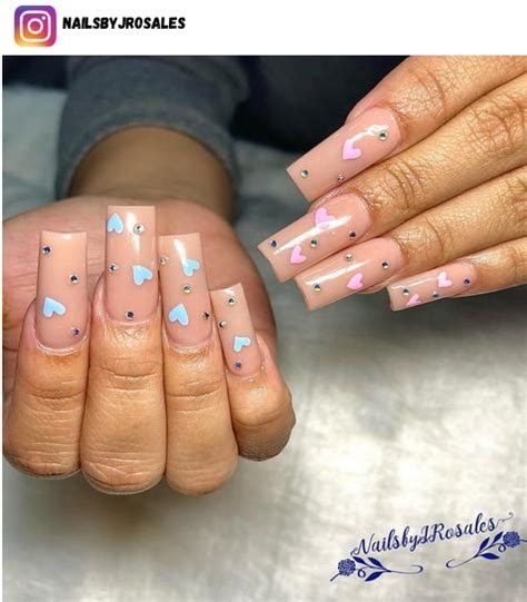 56 Gender Reveal Nail Ideas For 2024 Nerd About Town