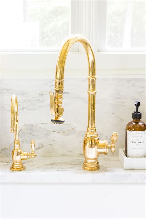 Using Unlacquered Brass Hardware in the Kitchen