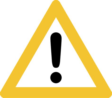 Download Exclamation Warning Sign