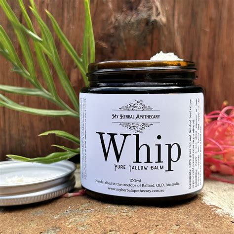 Whip Pure Tallow Balm Ml My Herbal Apothecary