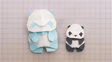 How To Make Easy Origami Paper Panda Origami Tutorial Panda YouTube