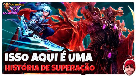 Yu Huang Mid Ranked Conquista Bronze Ao Mestre Youtube