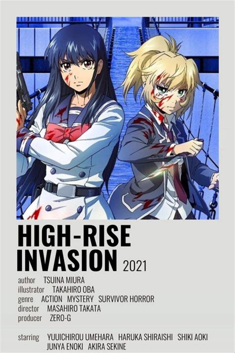 High Rise Invasion Anime Films Anime Printables Anime Reccomendations