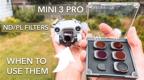 DJI Mini 3 Pro Freewell ND PL Filter How To Use Them YouTube