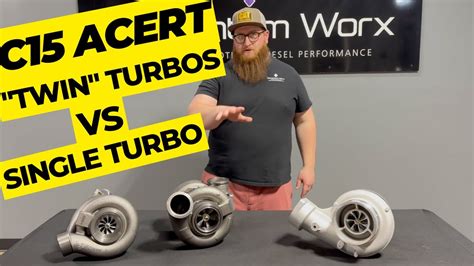 Should You Keep The Twin Turbos Or Single Turbo Cat C15 Acert Youtube