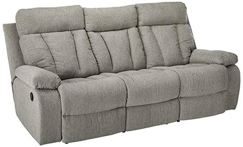 Ashley Signature Design Mitchiner Fabric Recliner Sofa | Stress less ...