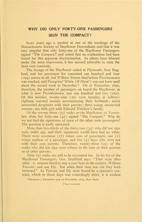 The Mayflower compact and its signers, with facsimiles and a list of ...