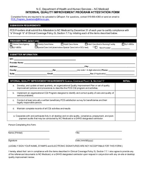 Fillable Online Forms Dma Ia Internal Quality Improvement