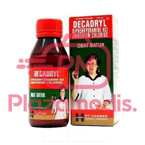 Decadryl Ml Syrup Pt Cipta Viriya Guna Tangerang Plaza Medis