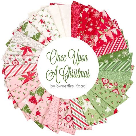 Once Upon A Christmas Fat Quarter Bundle Sweetfire Road For Moda