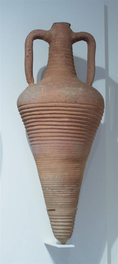 Terracotta Transport Amphora Roman Late Imperial The Metropolitan