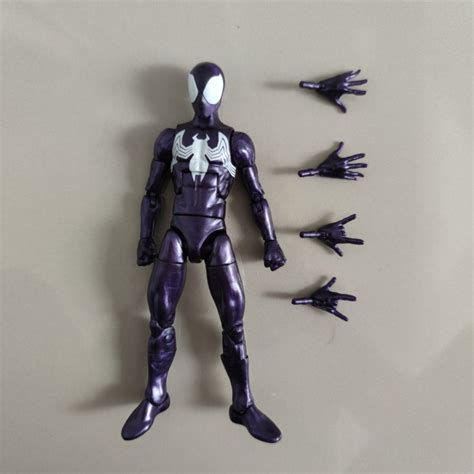 Jual Marvel Legends Ultimate Black Spiderman Symbiote Dari ML Spidey 5