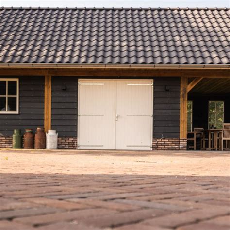 Houten Garage Houten Schuur Houten Tuinhuizen