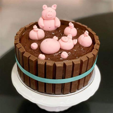 50 Pig Cake Design Cake Idea February 2020 Cake Pig Birthday