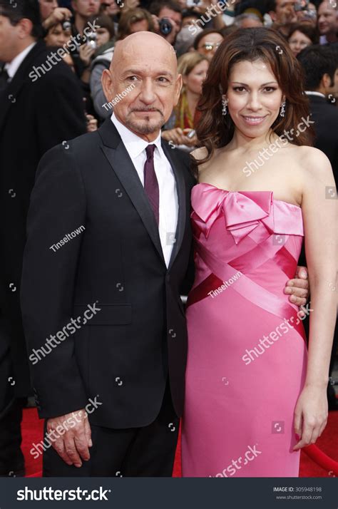 Sir Ben Kingsley Daniela Lavender Los Stock Photo 305948198 Shutterstock