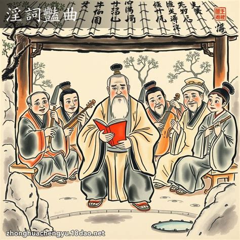 淫词艳曲 (注音:｜ㄣˊ ㄘˊ ｜ㄢˋ ㄑㄩˇ,拼音:yín cí yàn qǔ) | 一把刀《中华成语大词典》📕