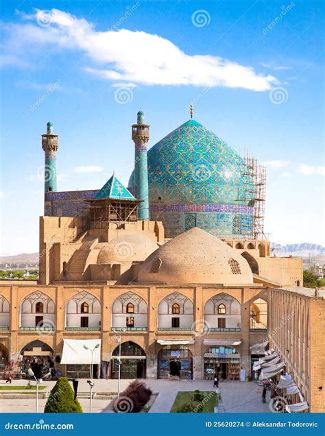 Jame Abbasi Mosque Esfahan Iran Stock Photo Image Of Asia Dome