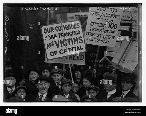 Sympathy Labor Parade -- 1916 157 Stock Photo - Alamy