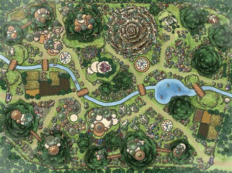 Wood Elf Village Map Hot Sex Picture