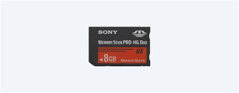 Memory Stick Pro Duo Memory Card | MSHXB Series | Sony IE