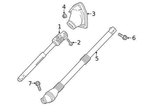 2020 2023 Gm Intermediate Steering Shaft 23328923 Gm