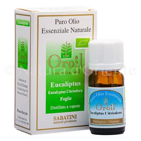 Olio Essenziale Di Eucalipto Critrato Bio 10 Ml Vendita Online