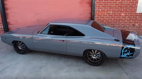 1968 Dodge Charger Hellephant Scorches The Pavement