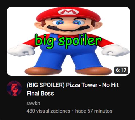 Pizza Tower S Final Boss SPOILERS Pizza Tower Know Your Meme